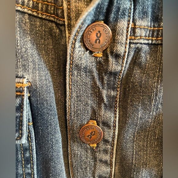 Doki Geki denim light weight jacket/shirt sz M - Picture 2 of 7